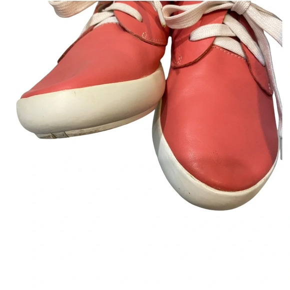 Kiss Kiss Italy Shoes Pink Soft Upper Italian Leather 235cm Size 7 - Picture 5 of 16